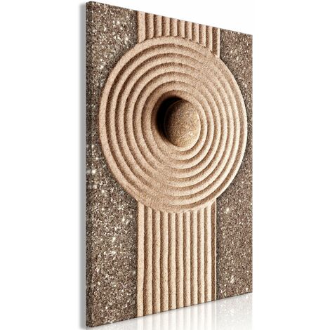 Tableau toile de décoration murale impression premium en 1 partie sur châssis en bois motif Flux d'énergie 20x30 cm 110014480 (1/3)