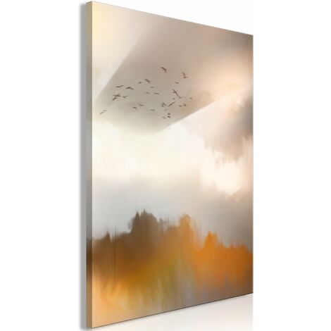 Tableau toile de décoration murale impression premium en 1 partie sur châssis en bois motif Nostalgie 20x30 cm 110014002 (1/3)