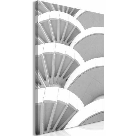 Tableau toile de décoration murale impression premium en 1 partie sur châssis en bois motif White Detail 20x30 cm 110014032 (1/3)