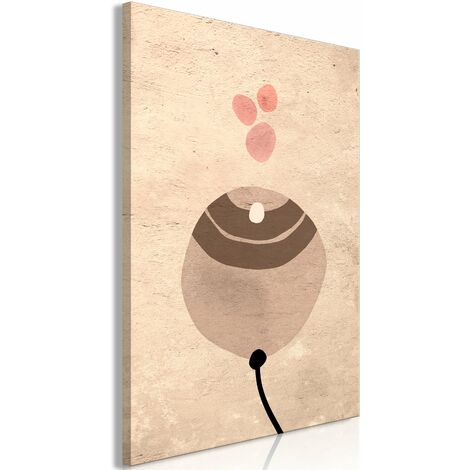 Tableau toile de décoration murale impression premium en 1 partie sur châssis en bois motif Ballon de sable 20x30 cm 110013462 (1/3)