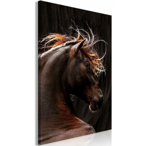Tableau toile de décoration murale impression premium en 1 partie sur châssis en bois motif Vent ardent 20x30 cm 110015148 (1/3)