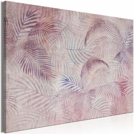 Tableau toile de décoration murale impression premium en 1 partie sur châssis en bois motif Nature rose 30x20 cm 110015959 (1/3)