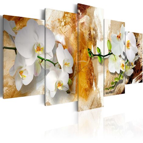 Tableau Photo Sur Toile – Floral Fleurs – 100x50 Cm – Tulup – Neuf