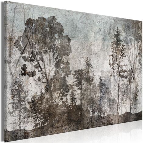 Tableau toile de décoration murale impression premium en 1 partie sur châssis en bois motif Symbiose avec la nature 30x20cm 110016149 (1/3)