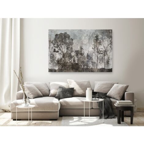 Toile Murale Déco Chat Tigré Gris Et Vert – Impression Sur Toile, Sans Cadre, 30,5 X 40,6 Cm, Pour Salon, Chambre, Bureau - 2