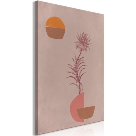 Tableau toile de décoration murale impression premium en 1 partie sur châssis en bois motif Hortensia 20x30cm 110016070 (1/3)