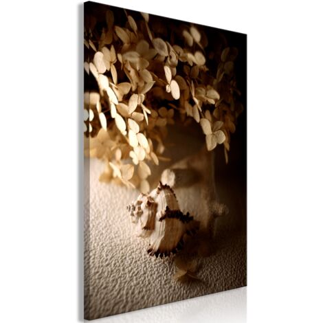 Tableau toile de décoration murale impression premium en 1 partie sur châssis en bois motif Coquillage bourdonnant 20x30cm 110017657 (1/3)