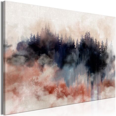 Tableau toile de décoration murale impression premium en 1 partie sur châssis en bois motif Retour à la maison 30x20cm 110017836 (1/3)