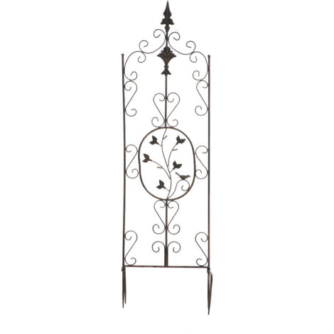 Tuteur pour plantes grimpantes hautreur 122 cm en métal bronze 100003871 (1/5)