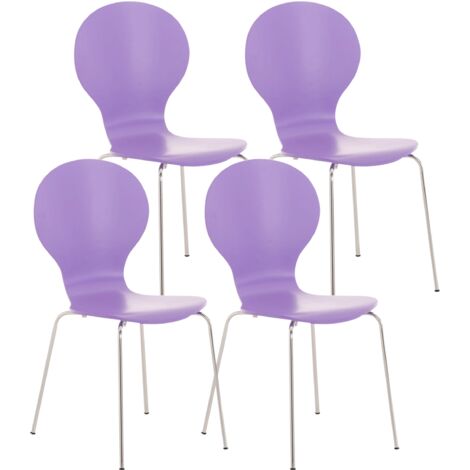Lot de 4 Chaises de salle à manger Moderne avec Assise et Dossier Lot de 4 Chaises de salle à manger Moderne avec Assise et Dossier