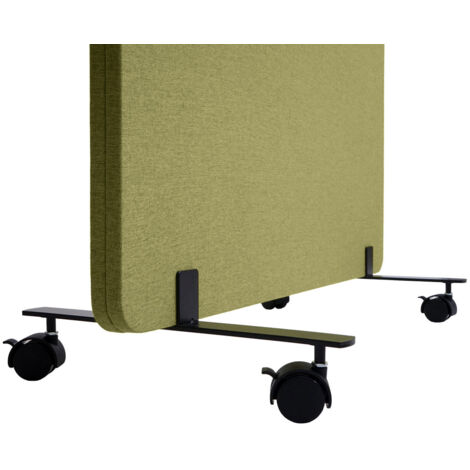 Séparateur Acoustique De Bureau En Polyester - Panneau Léger Avec Base Mobile, Plusieurs Tailles Et Couleurs - Pour Open Space, école, Bibliothèque