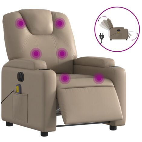 Fauteuil Relax électrique, Fonctions Massage Et Chauffage, L'élévation