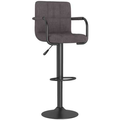 Tabourets De Bar En Chenille - Lot De 2 - Design Cosy Avec Repose-pieds - Idéal Cuisine & Salon