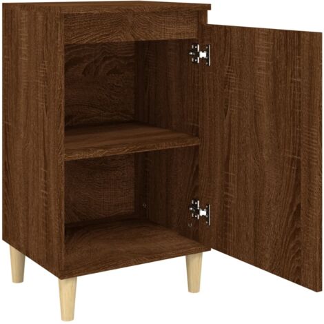 78728& 2 Pcs Tables de chevet - Table De Nuit - Armoire de Rangement