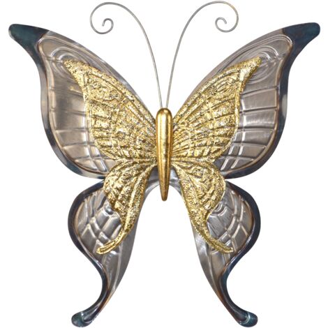 Décoration murale en métal "Papillons" – prêt à fixer – 48 cm DEC050008 (1/3)