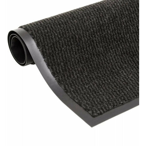 Paillasson rectangulaire 90 x 150 cm Noir DEC023102 (1/4)