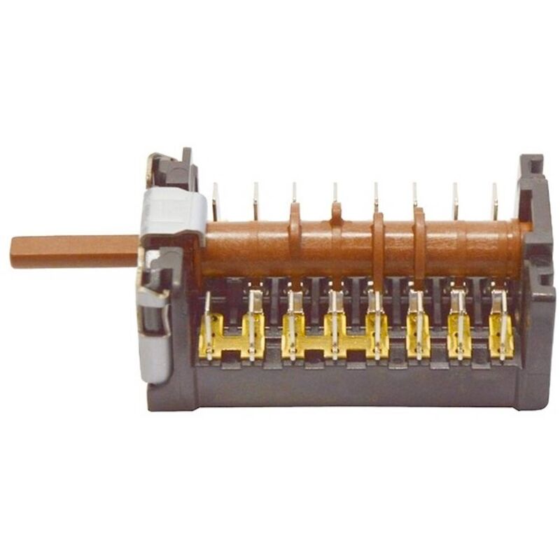 Selettore Forno Beko OIE22300X – Ricambio Originale, Manopola In Plastica Nera, Codice 263900054