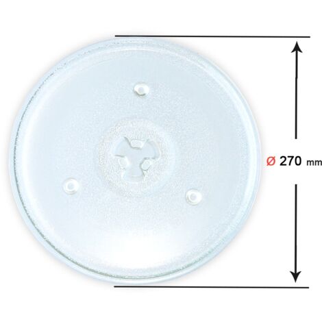 Plato Microondas Ø 270mm Universal