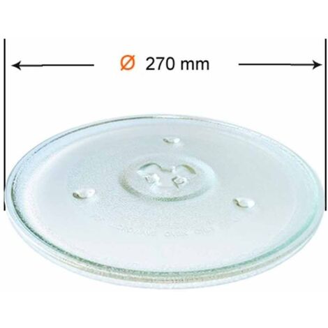 Plato Microondas Ø 270mm Universal