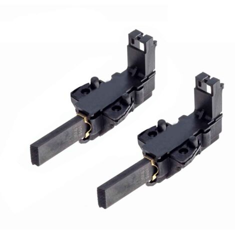 Kit de 2 Escobillas Motor Lavadora 50265479001 481236248004 ZANUSSI WHIRLPOL ARISTON (1/2)