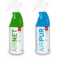 Kit Airnet + Airpur Limpiador y Elimina Olores Aire Acondicionado