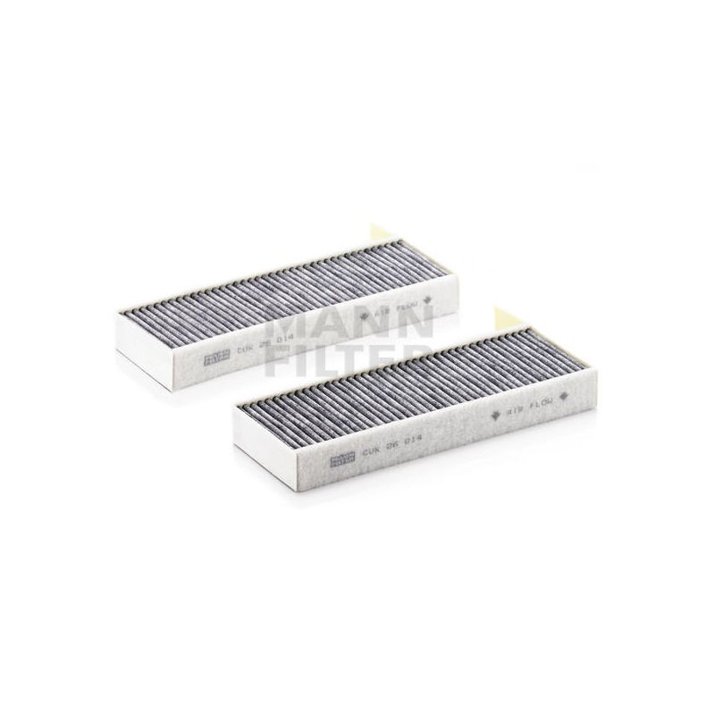 MANN-FILTER CUK 22 032 Filtre à Air De Cabine Charbon Actif - Toyota Prius, Lexus RX - Protection Pollen & Odeurs