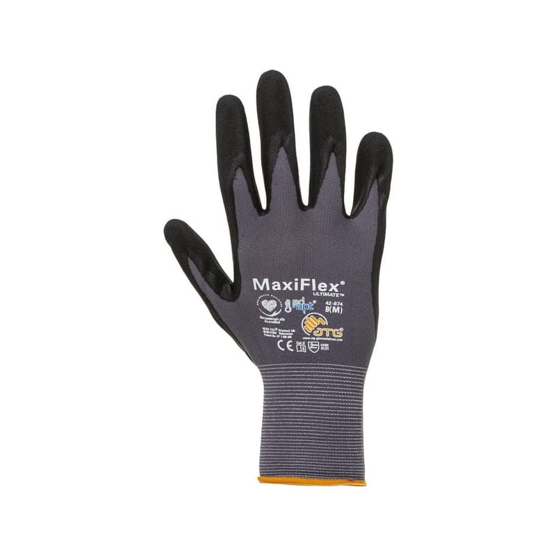 ATG MaxiFlex® - Gants de montage en nylon UltimateTM, noir