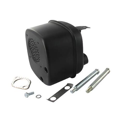 Échappement adaptable pour moteurs Briggs & Stratton 10-13 cv – Hauteur 86mm, Largeur 95mm – Réduction nuisances sonores