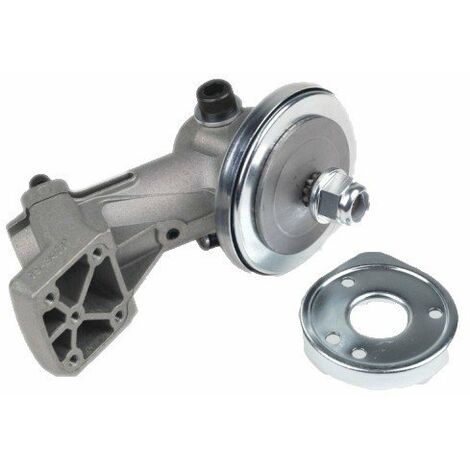 Renvoi d'angle adaptable pour débroussailleuse STIHL – Améliore la maniabilité – Filetage M12 x 1,5 LHF – Compatible modèles FS160 à FS480