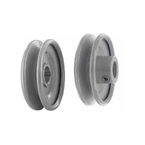 Poulie pour moteur thermique Ø ext. 88,90 mm – Ø int. 22,23 mm – Acier pour courroies 12,7 mm – PGT17