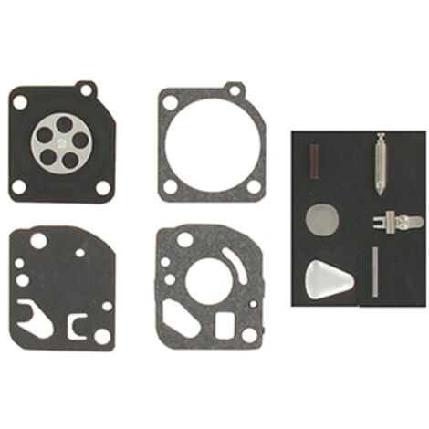 Kit Réparation Membranes Et Joints Carburateur Adaptable Zama Pour Modèle Carburateur C1u Monté Sur Echo, Efco 8400, Husqvarna 2