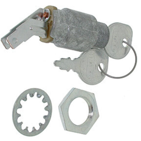 Contacteur à Clé 2 Positions 2 Bornes Adaptabless Sur Chasse- Neige Toro - Wheel Horse Modèle 38120 Et 38130. Remplace Origine: