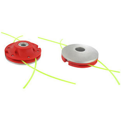 Tête à 2 fils nylon universelle pour coupe-bordure – Diamètre 2,4mm – Polyamide – Compatible avec OZAKI SPEED SF26 (1/7)