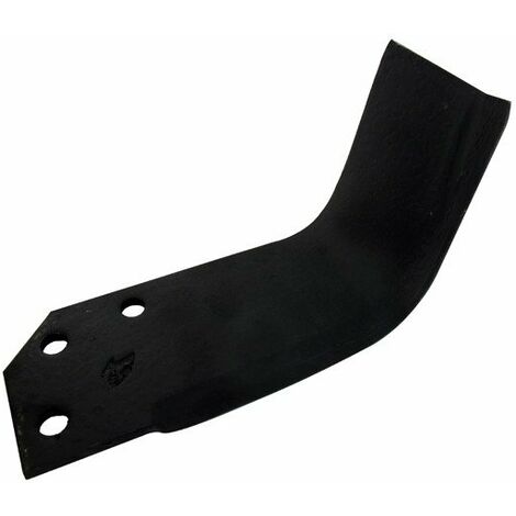 Couteau de fraise droit 205mm type Labour pour fraise arrière AGRIA 6038 (1/2)