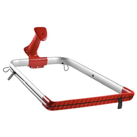 Anneau Porte Sac Poubelle Avec Sangle De Serrage Et Harnais. Dimensions 44 Cm X 26/31 Cm. -pl