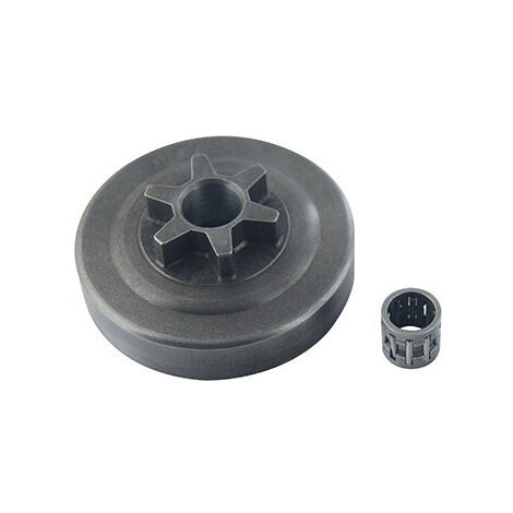 Pignon étoile 3/8 Lp - 6 Dents Adaptable Pour Tronçonneuse Echo Modèles Cs3000, Cs3350, Cs3400, Cs320t, Cs340, Cs341, Cs350t, Cs