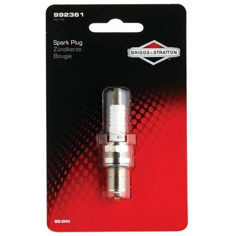 Bougie BRIGGS ET STRATTON 9923361 – Adaptée moteurs BS-OHV – Performances optimales – Conditionnée pour usage intensif