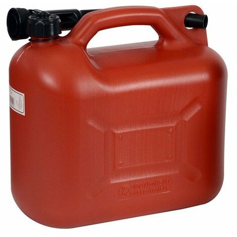 Jerrican plastique avec bec verseur 10L UNIVERSEL