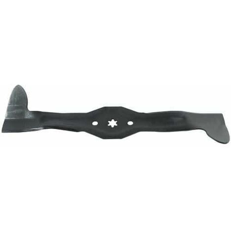 Lame de tondeuse 46,5 cm – Compatible HUSQVARNA, BERNARD, JONSERED – Éjection arrière pour coupe précise – Ventilée pour meilleur mulching - 532186386 (1/7)