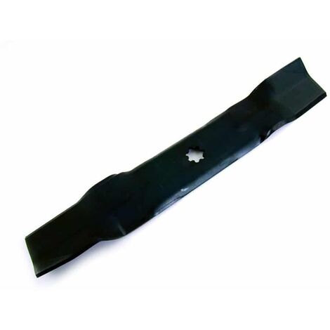 Lame de tondeuse adaptable 545mm – Compatible Husqvarna et John Deere D100, D105, D110, D120, D130 – Alésage étoilé 7 pointes - La110