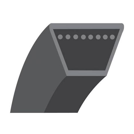 Courroie lisse trapézoïdale 1320,80 mm – Section 12,7 x 8 mm – Performance fiable pour applications industrielles - 4L520