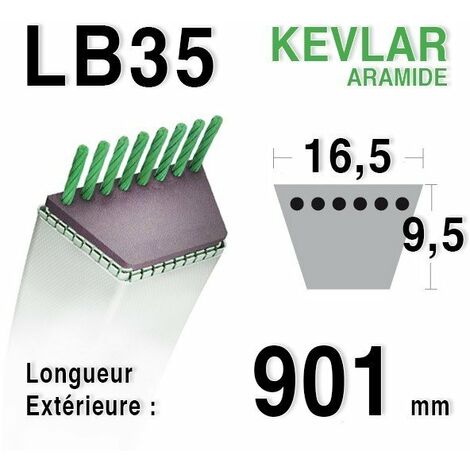 COURROIE LISSE LB35 (1/3)
