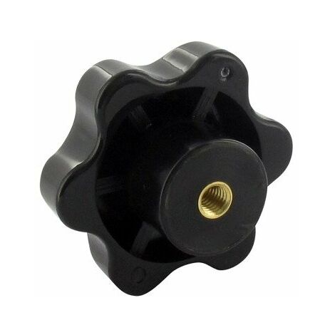 Molette UNIVERSELLE diamètre int M6 - extérieur 40 mm (1/2)