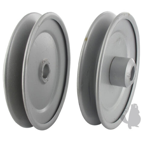Poulie à moyeu claveté adaptable 23739 – Diamètre extérieur 127mm – Diamètre intérieur 15,9mm – Pour usage intensif en milieu professionnel
