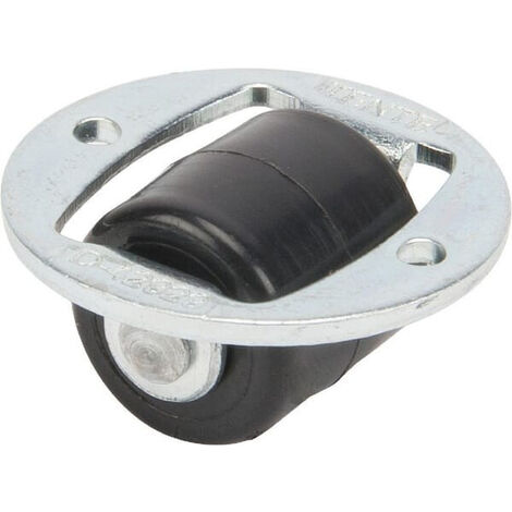 Roulettes en matière synthétique à platine de fixation TENTE 1298UOI014P80 (1/2)