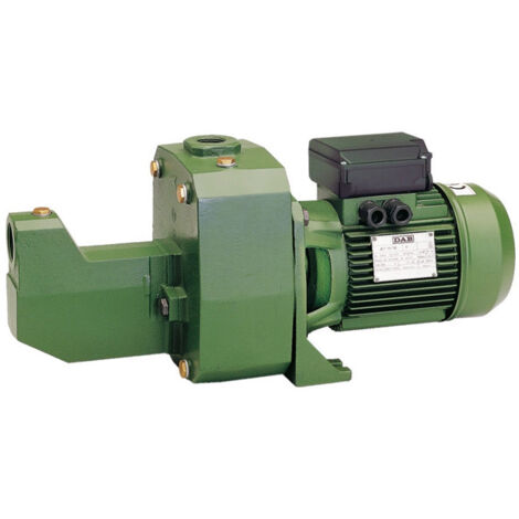 DAB – Pompe centrifuge auto-aspirante 1,88 kW – Débit 7,2 m³/h – Hauteur de refoulement max 62 m – IP 44 pour chantiers humides (1/2)
