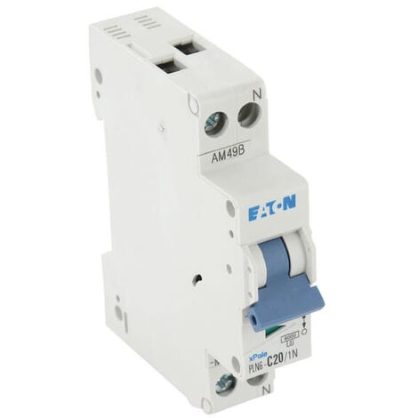 Disjoncteur de protection de ligne 20A EATON PLN6C201N (1/2)