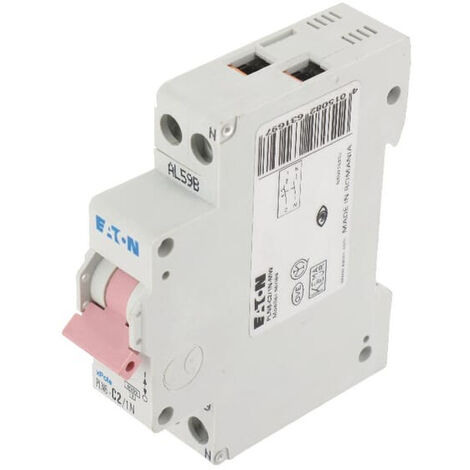 Disjoncteur de protection de ligne 2A EATON PLN6C21N (1/2)