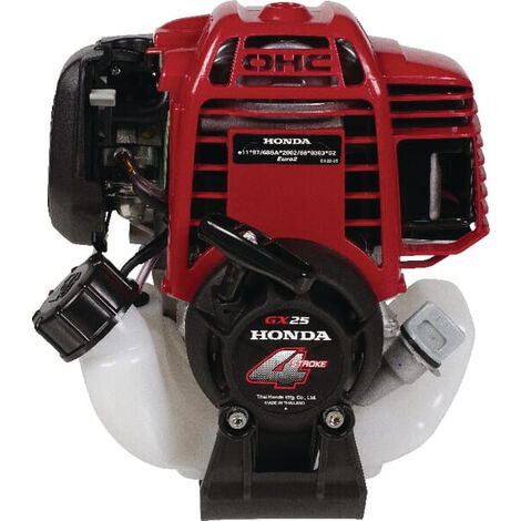 Honda – Moteur thermique 25 cm³ – Essence – Système de démarrage à recul – Puissance 0,9 HP – Diamètre arbre 10mm – GX25TST4OH