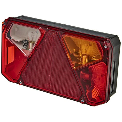 Union batteries de feux arrière à leds 80 mm rouge - Sport